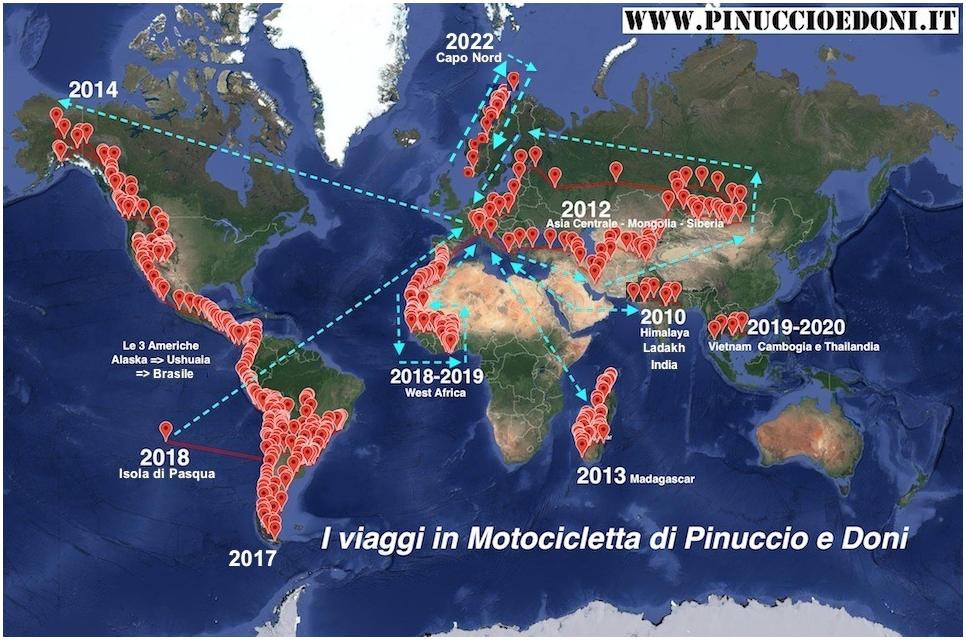 ViagginelMondoinMotociclettadiPinuccioeDoniok